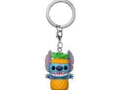 Lilo&stitch Pop! Vinile Portachiavis 4 Cm Stitch In Pineapple  Funko