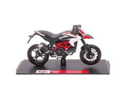 Maisto MI13016W DUCATI HYPERMOTARD SP 2013 WHITE 1:18 Modellino