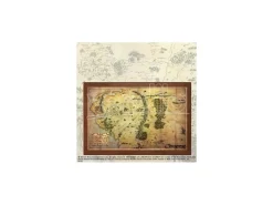 Mappa della Terra di Mezzo Lo Hobbit Noble Collection