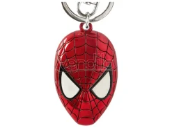 Marvel Metal Portachiavi Spider-man Head Con Figure Int.