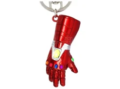 Marvel Metal Portachiavi Iron Man Gauntlet Con Figure Int.