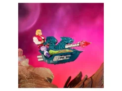 Masters Of The Universe Origins Action Figure Prince Adam e Skysled 14cm Mattel