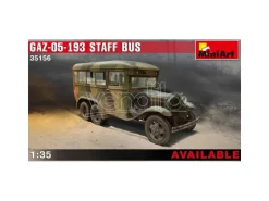Miniart MIN35156 GAZ 05 193 STAFF BUS KIT 1:35 Modellino