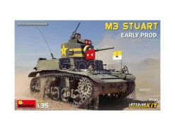 MINIART MIN35404 M3 STUART EARLY PROD. INTERIOR KIT 1:35 Modellino