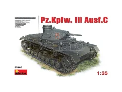 Miniart MIN35166 PZ.KPFW.III AUSF.C KIT 1:35 Modellino