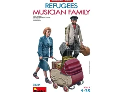 MINIART MIN38084 REFUGEES MUSICIAN FAMILY KIT 1:35 Modellino