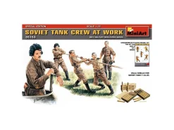 MINIART MIN35153 SOVIET TANK CREW AT WORK KIT 1:35 Modellino