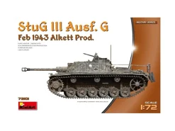 MINIART MIN72101 STUG III AUSF.G FEB.1943 PROD. KIT 1:72 Modellino