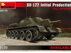 Miniart MIN35175 SU-122 INITIAL PROD.W/FULL INTERIOR KIT 1:35 Modellino