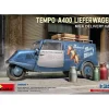 MINIART MIN38057 TEMPO A400 LIEFERWAGEN MILK DELIVERY VAN  KIT 1:35 Modellino