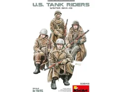 MINIART MIN53045 U.S. TANK RIDERS (WINTER 1944-45) KIT 1:35 Modellino