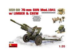 Miniart MIN35129 USV-BR 76mm GUN MOD.1941 KIT 1:35 Modellino