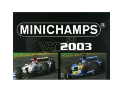 Minichamps PMCATPOST2 POSTER AUTO F1 2003 cm 80x60 Modellino