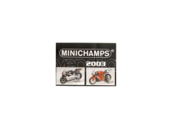 Minichamps PMCATPOST POSTER MOTO 2003 cm 80x60 Modellino