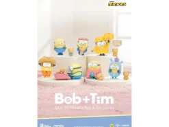 Minions Bob & Tim Mini Uova Attack Series Set (6) Mini Figura Beast Kingdom