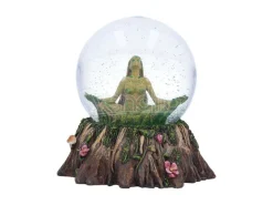 MOTHER EARTH BALANCE NATURE SNOW GLOBE SNOWGLOBE NEMESIS NOW