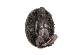 MOTHER EARTH BRONZE WALL PLAQUE PLACCA NEMESIS NOW