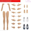 30MS OPTION BODY PARTS ARM PARTS & LEG PARTS S COLOR C Model Kit BANDAI MODEL KIT GUNPLA