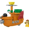 My Mario Little People Playset Bowser's Airship Mattel