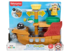 My Mario Little People Playset Bowser's Airship Mattel