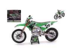 NEW RAY NY58413 KAWASAKI KX 450 SR N.21 JASON ANDERSON 1:12 Modellino