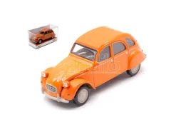 NOREV NV150511 CITROEN 2 CV 6 CLUB 1979 MANDARIN ORANGE 1:43 Modellino