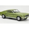 NOREV NV122704 FORD MUSTANG FASTBACK GT 1968 LIGHT GREEN METALLIC 1:12 Modellino