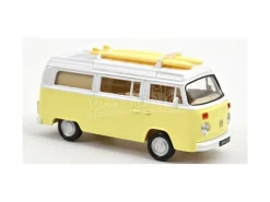 NOREV NV841109 VW COMBI T2b CAMPER VAN 1973 PASTEL YELLOW JET-CAR 1:43 Modellino