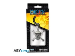 One Piece Portachiavi 3D Skull Luffy Abystyle