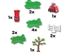 Peppa Pig Whizz Around Peppa's Little Red Car Set Character Options