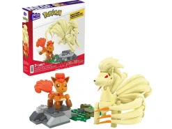 Pokémon MEGA Construction Set Vulpix Evolution Mattel Scatola Rovinata