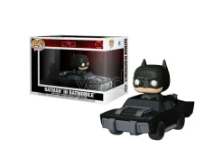 Pop Ride Figura Movie The Batman - Batman In Batmobile Funko