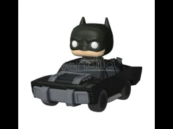 Pop Ride Figura Movie The Batman - Batman In Batmobile Funko