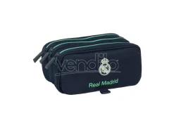 Real Madrid 2 Equipment 25/26 Astuccio Triplo Safta