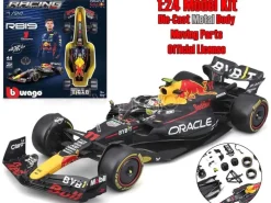 Red Bull F1 Rb19 - Max Verstappen Con Casco - Model Kit 1:24 Model Kit Bburago