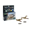 REVELL RV63771 MODEL SET SPITFIRE Mk.Ia & HURRICANE Mk.I KIT 1:144 Modellino