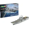 REVELL RV65178 USS WASP CLASS MODEL SET ASSAULT CARRIER KIT 1:700 Modellino