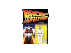 Ritorno Al Futuro Wave 1 Doc Brown '85 Reaction+ Figura Action Figura Super 7