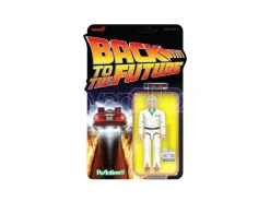 Ritorno Al Futuro Wave 1 Doc Brown '85 Reaction+ Figura Action Figura Super 7