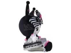 Sanrio Pink Black Party Series Peluche Figura Kuromi 17 Cm Sakami Merchandise