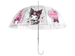 Sanrio Pink Black Party Series Ombrello Kuromi & My Melody Transparent Sakami Merchandise