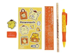 Sanrio Stationery Set 6-Pack Pompompurin Blue Sky Studios