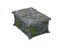 Scatola per Tarocchi Wicca con Pentagramma 18 cm Nemesis Now