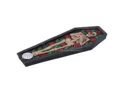 SKELETON REST IN ROSES COFFIN INCENSE BURNER Brucia Incenso NEMESIS NOW
