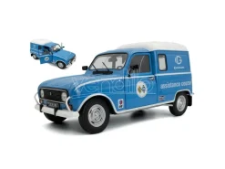 SOLIDO SL1802209 RENAULT R4L F4 VAN GORDINI SERVICE 1976 BLUE/WHITE 1:18 Modellino