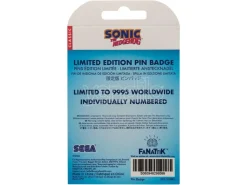 Sonic - The Hedgehog Spilla Badge Sonic, Tails, Knuckles Edizione Limitata Fanattik