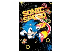 Sonic the Hedgehog Speed Sega poster Erik