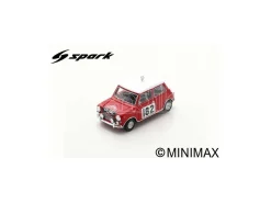 SPARK MODEL S1191 MORRIS COOPER S N.182 4th MONTE CARLO RALLY 1964 T.MAKINEN-P.VANSON 1:43 Modellino