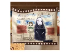 Spirited Away Mini Asciugamano Chihiro In The Train Marushin