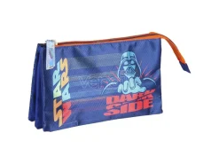 Star Wars Astuccio/Portatutto 3 Scompartimenti Multicolor Cerdà
